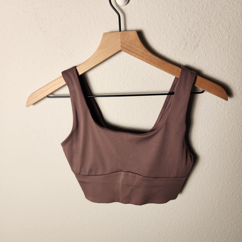 Gymshark Training Sports Bra  Truffle Brown B4A9L Small